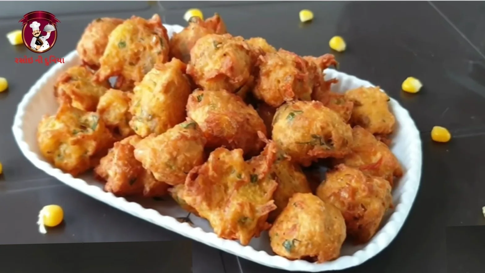lili makai na bhajiya