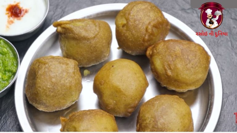ચટણી સાથે ફરાળી બટાકાવડા બનાવવાની રીત