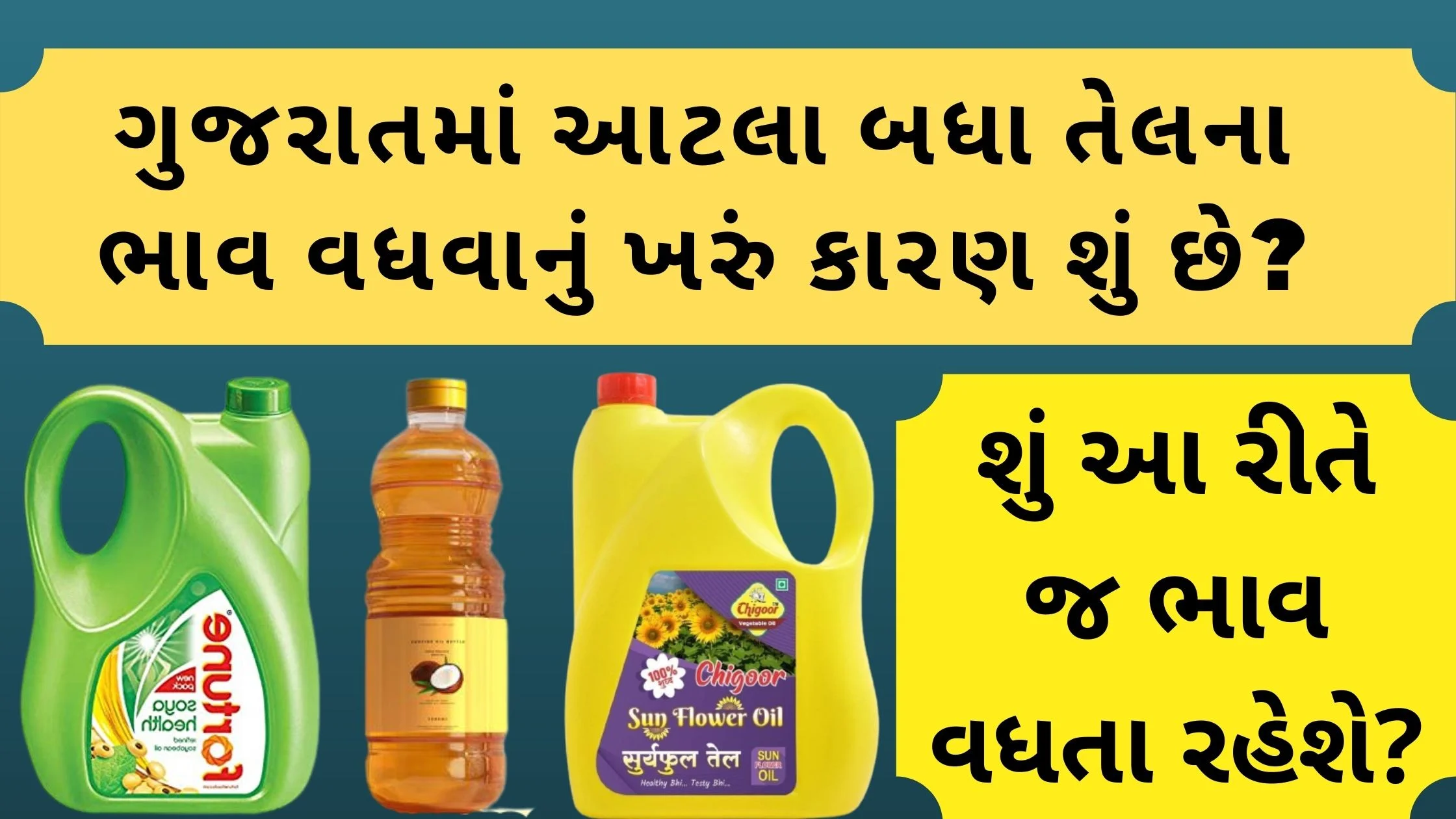 ગુજરાતમાં તેલના ભાવ વધવાનું ખરું કારણ શું છે?