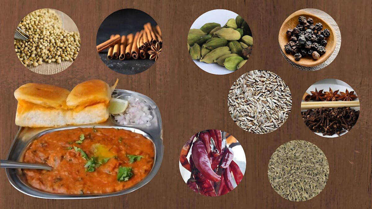 pav bhaji no masalo banavani rit