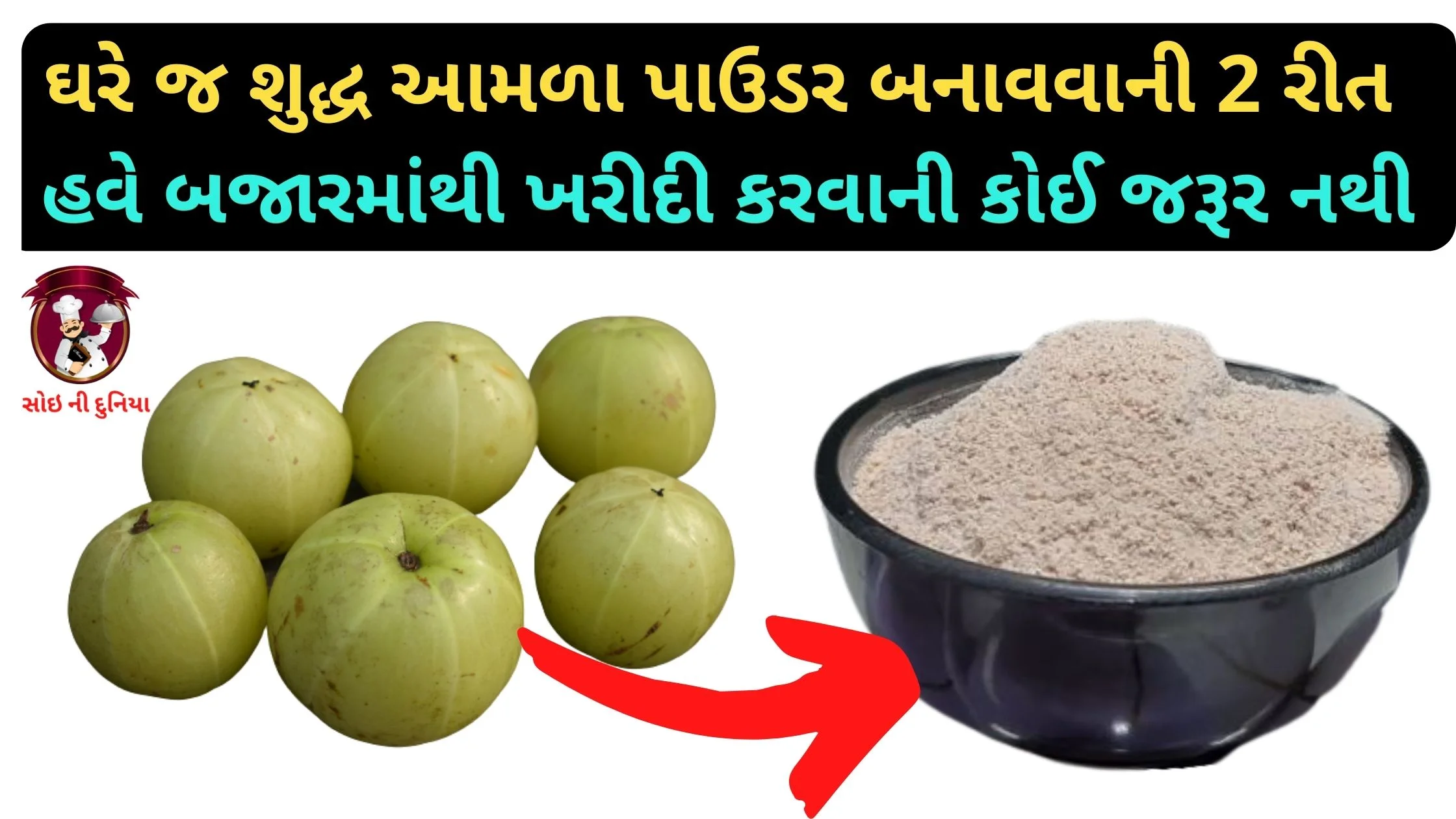 how to make amla powder from fresh amla