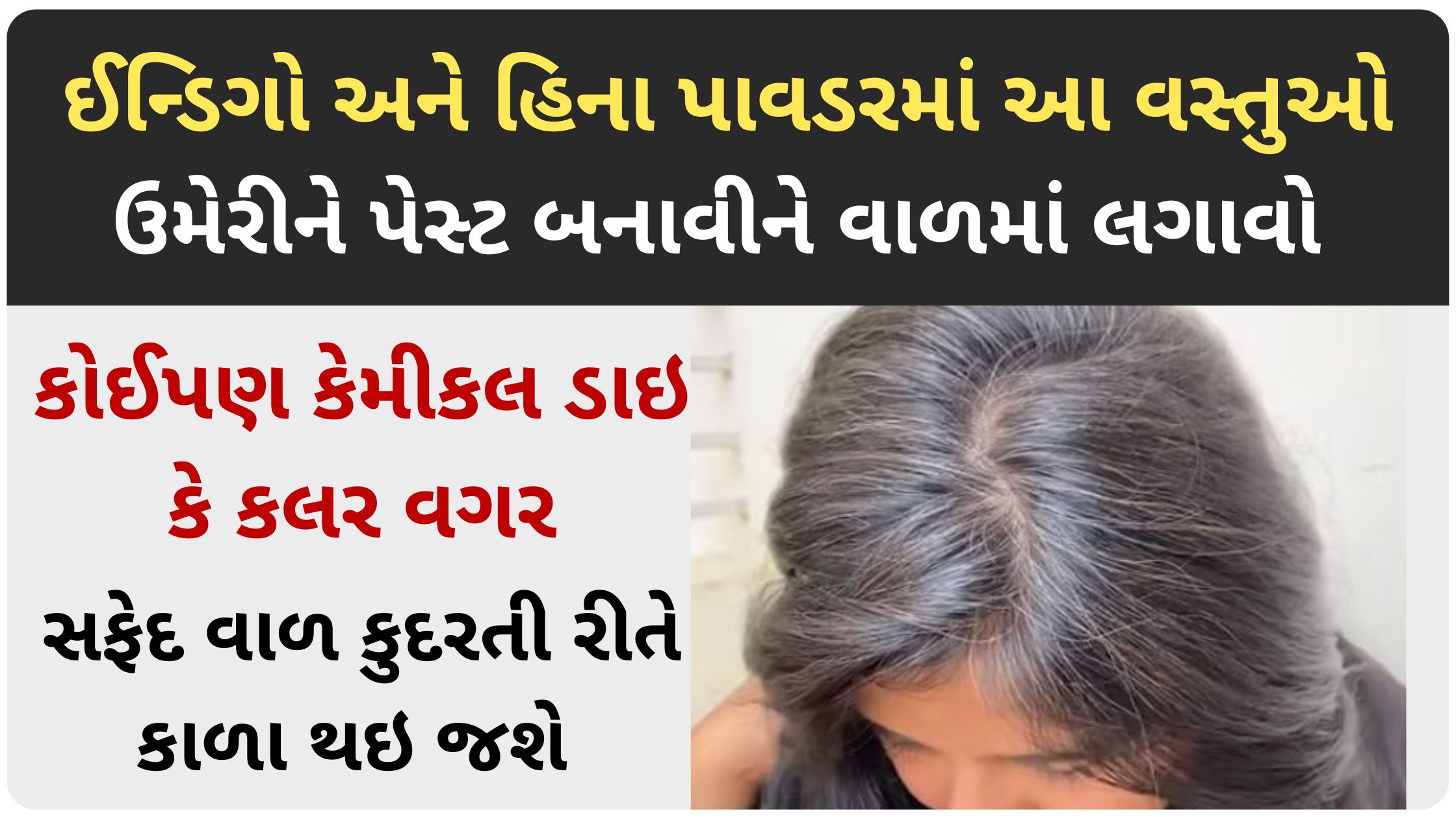 indigo powder for hair in gujarati