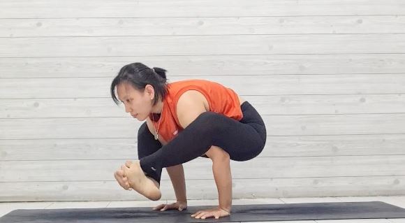 bhujapidasana