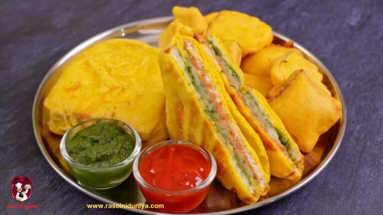 Bread Pakoda Recipe in Gujarati | બ્રેડ પકોડા બનાવવાની રીત
