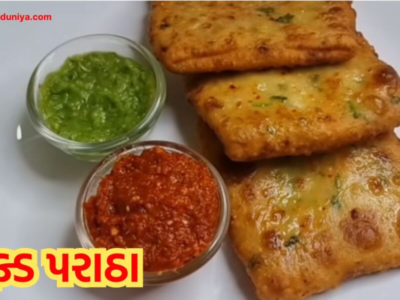 cheese paratha recipe in gujarati