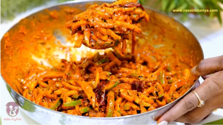 ઇન્સ્ટન્ટ કેરીનું અથાણું બનાવવાની રીત સ્ટેપ બાય સ્ટેપ રેસીપી