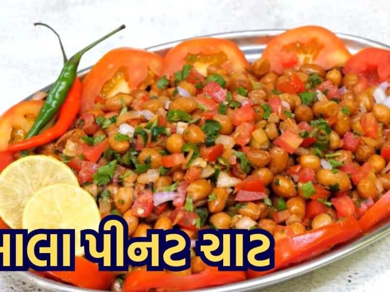 peanut masala chaat recipe in gujarati